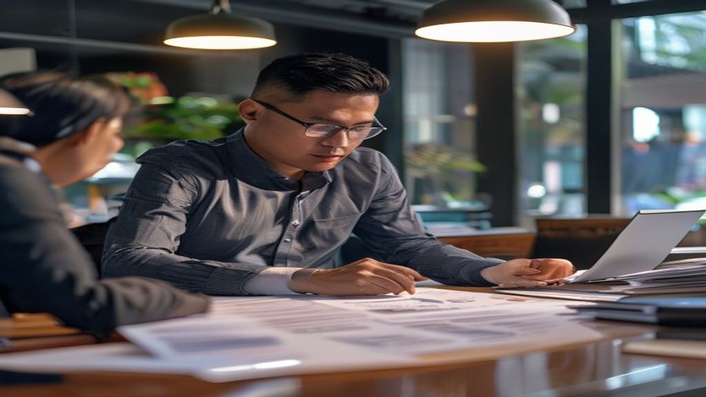 Logo profesional biro jasa pendirian PT menawarkan layanan legal, pendirian perusahaan, dan konsultasi bisnis.
