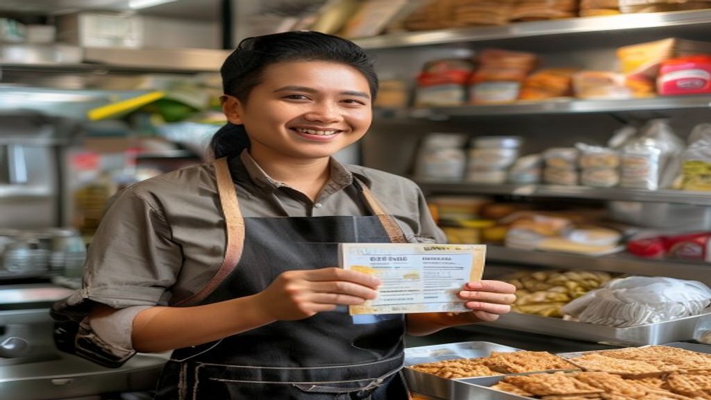 Ilustrasi formulir izin usaha P3MI yang menunjukkan prosedur pendaftaran dan persyaratan resmi.