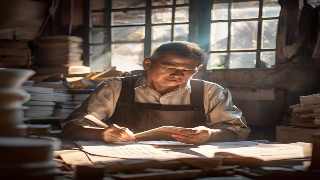 Ilustrasi sertifikat izin usaha P3MI yang menunjukkan legalitas bisnis mikro di Indonesia
