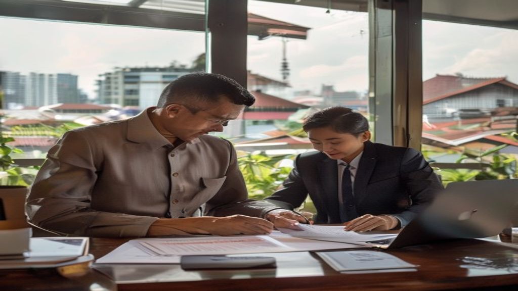 Ilustrasi profesional jasa pendirian PT di Cirebon membantu proses legalitas perusahaan Anda