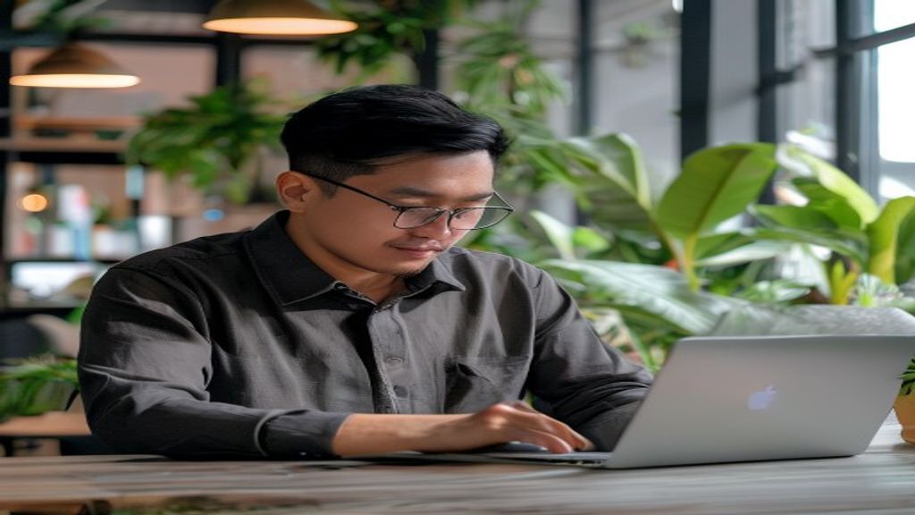Ilustrasi proses verifikasi legalitas usaha NIB pada platform OSS, menampilkan dokumen resmi dan tanda centang